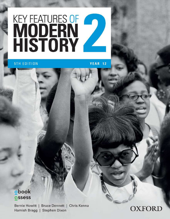 Key Features of Modern History 2 Year 12 5E Student book + obook assess 9780190311896