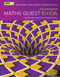 Jacaranda Maths Quest 10 + 10A AC 4E learnON & Print 9780730392750