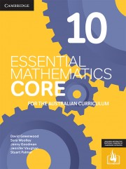 Essential Mathematics CORE for the Australian Curriculum Year 10 (print and interactive textbook) 9781108878869