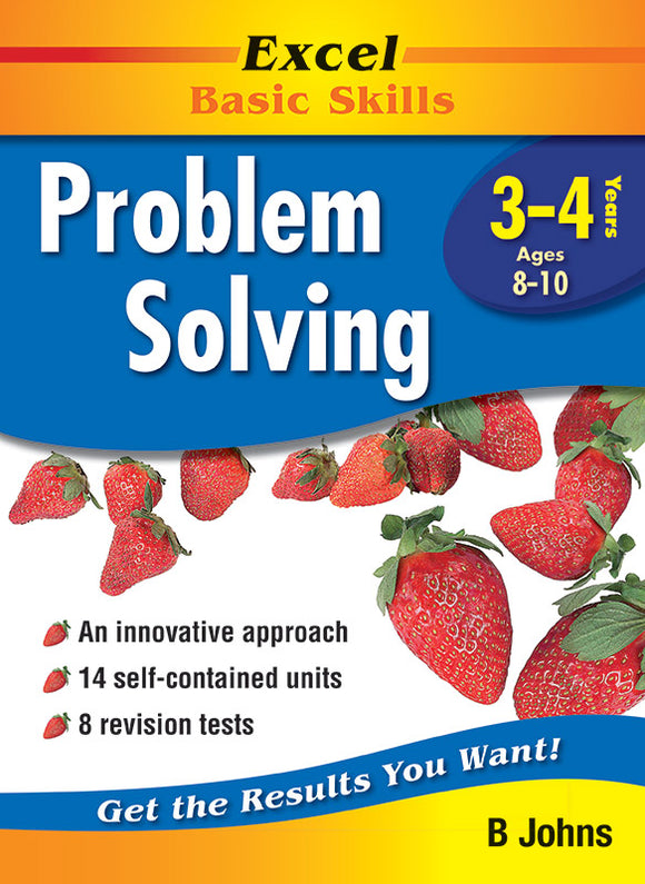 Excel Basic Skills Workbooks: Problem Solving Years 3-4 9781740200509