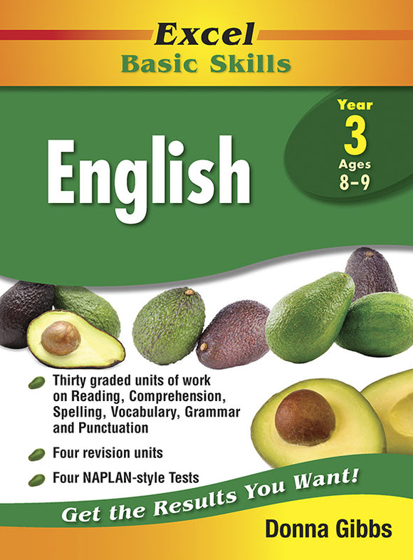 Excel Basic Skills Core Books: English Year 3 9781741256116