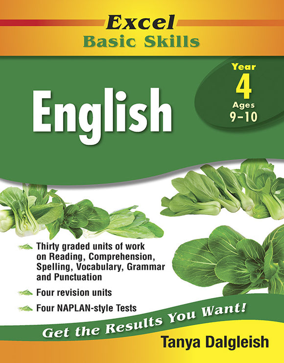 Excel Basic Skills Core Books: English Year 4 9781741256123