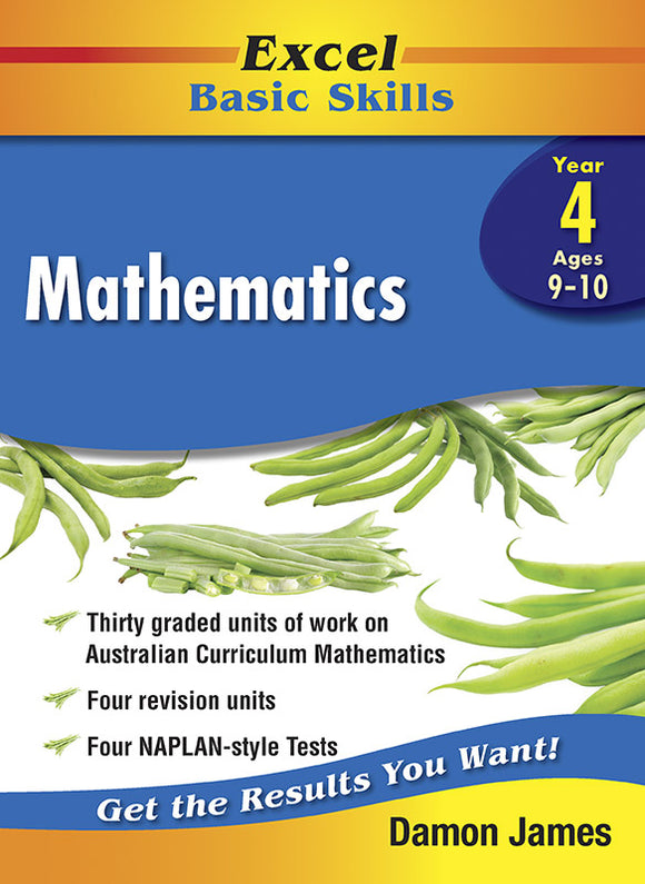 Excel Basic Skills Core Books: Mathematics Year 4 9781741256192
