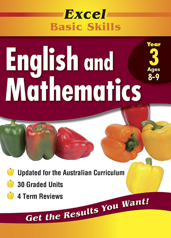 Excel Basic Skills Core Books: English and Mathematics Year 3 9781864412741