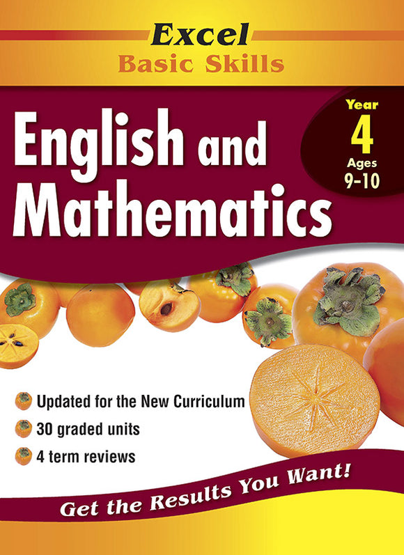 Excel Basic Skills Core Books: English and Mathematics Year 4 9781864412758
