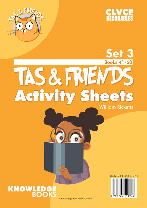 Tas and Friends Activity Sheets Set 3 9781922516978