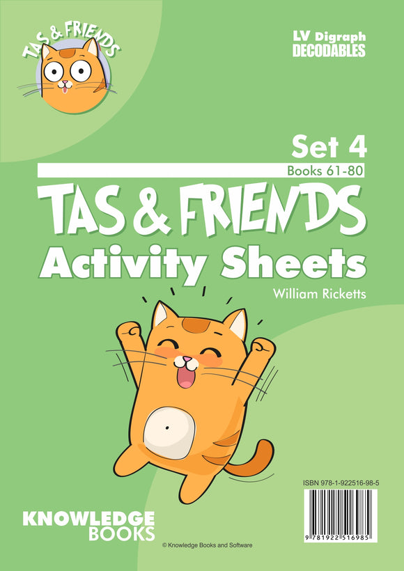 Tas and Friends Activity Sheets Set 4 9781922516985
