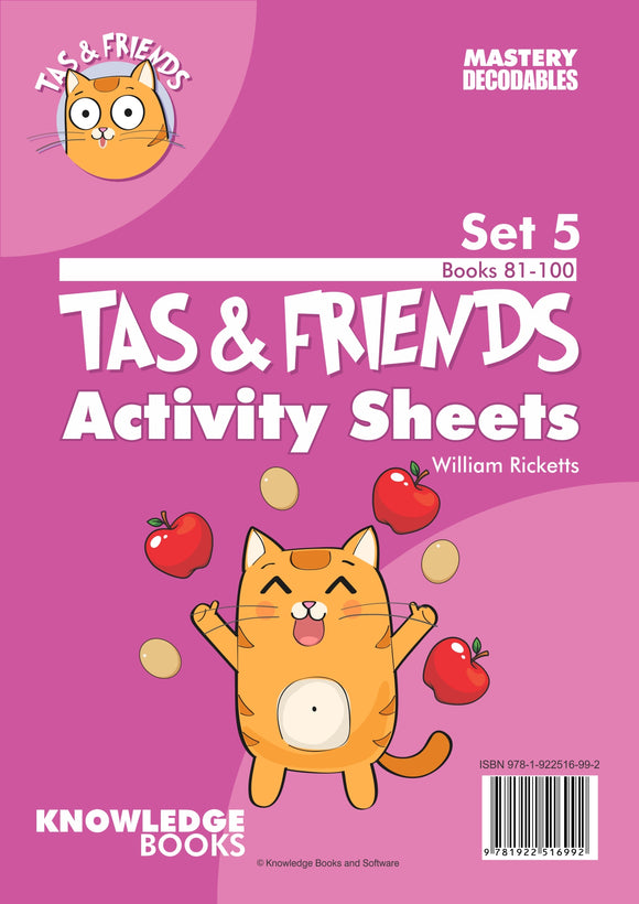 Tas and Friends Activity Sheets Set 5 9781922516992