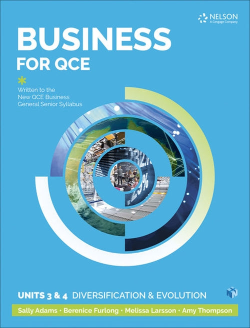 Business for QCE: Units 3 & 4: Diversification and Growth Student Book with 1 Access Code for 26 Months 9780170418492