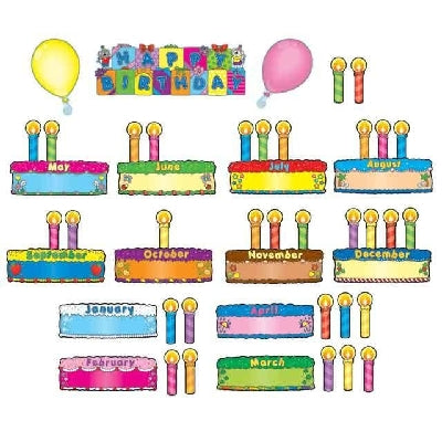 Birthday Cakes Mini Bulletin Board CD110038