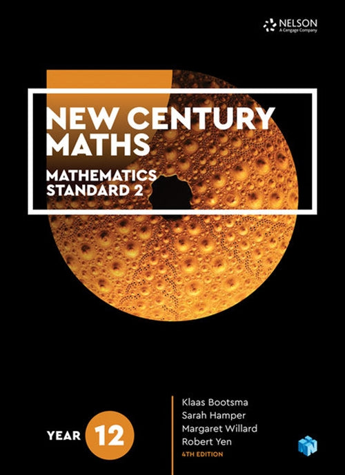 New Century Maths 12 Mathematics Standard 2 Student Book + 4 Access Codes 9780170413633