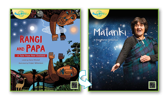 Rangi and Papa/Matariki (New Zealand) Small Book 9780947526092