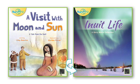 A Visit with Moon and Sun/Inuit Life (Inuit/Arctic) Small Book 9781927244609