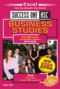 Excel Success One HSC Business Studies 2024 Edition 9781741257533