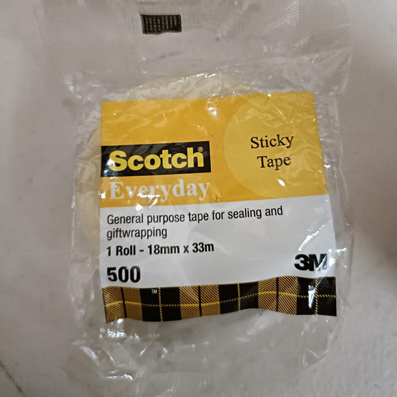 Sticky Tape - 18mm x 33m
