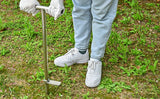 Stainless Steel Soil Probe, 36-Inch Soil Test Rod, Ground Penetration Tool, Soil Sampling Kit, Gardening Equipment