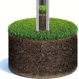 Stainless Steel Soil Probe, 36-Inch Soil Test Rod, Ground Penetration Tool, Soil Sampling Kit, Gardening Equipment