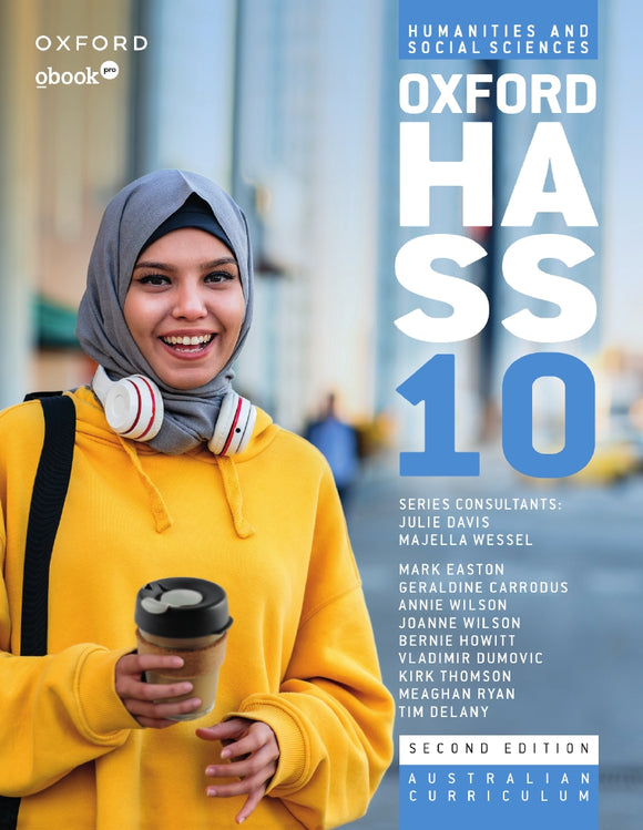 Oxford Humanities and Social Sciences 10 Student Book + obook pro