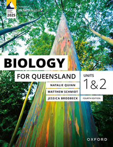 Biology for Queensland 4th Ed Units 1&2 Essential Access + Book 9780190343965