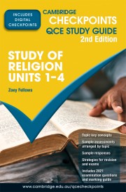 Cambridge Checkpoints QCE Study of Religion Units 1-4 9781009232791