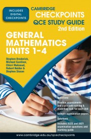 Cambridge Checkpoints QCE General Mathematics Units 1-4 9781009236546