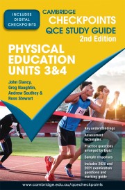 Cambridge Checkpoints QCE Study Guides Physical Education Units 3&4 9781009239103