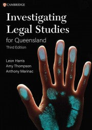 Investigating Legal Studies for Queensland 3rd Edition (Print + Digital) 9781009365130