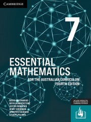 Essential Mathematics for the Australian Curriculum Year 7 4th Ed (Print + Interactive) 9781009372794