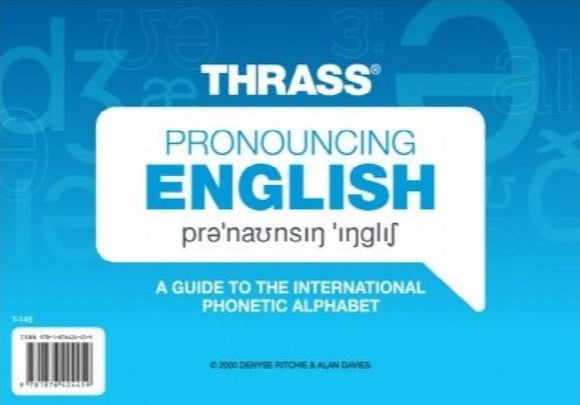 THRASS Pronouncing English Chart T-145