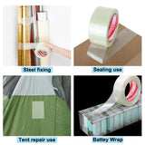 Single-sided Fiberglass Filament Tape Transparent Bi-Directional Filament Strapping Home Appliance Carton Fixed Packing Tape