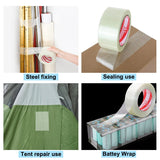 Single-sided Fiberglass Filament Tape Transparent Bi-Directional Filament Strapping Home Appliance Carton Fixed Packing Tape
