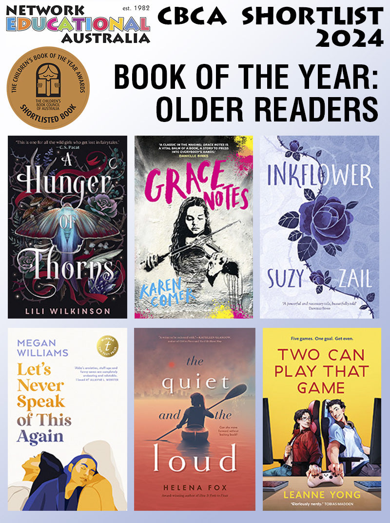 CBCA 2024 Book of the Year Older Readers Shortlist Bundle CBCA2024SOR