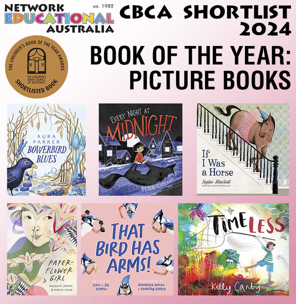 CBCA 2024 Book of the Year: Picture Books Shortlist Bundle