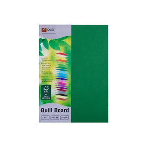 Cardboard A4 210gsm Emerald 50pk