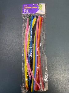 Chenille Stems Assorted Colours 40pk