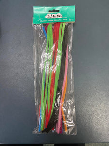 Chenille Stems Assorted Colours 30pk