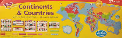 Continents of the World Bulletin Board Set