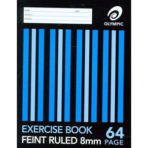 Exercise Book 64 Page 8mm Ruled