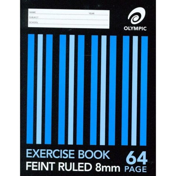 Exercise Book 64 Page 8mm Ruled
