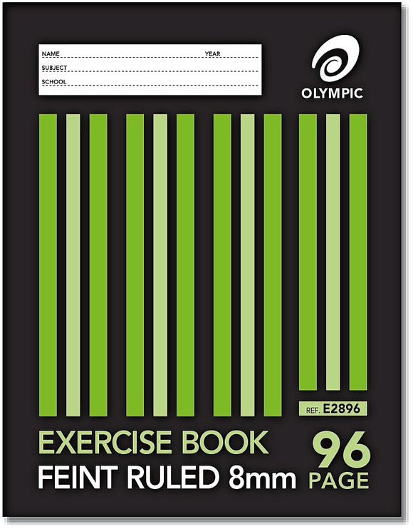 Exercise Book 96 Page 8mm Ruled