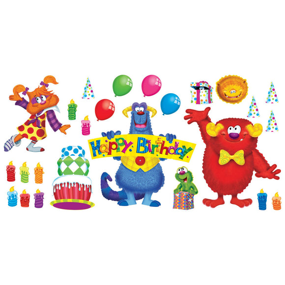 Furry Friends Birthday Fun Bulletin Board Set