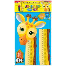 Giraffe Growth Chart Bulletin Board Set