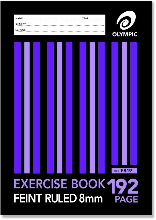 Exercise Book A4 192pg 8mm Ruled
