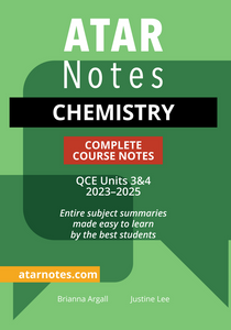 ATAR Notes QCE Chemistry 3&4 Notes (2023-2025) 9781923002227