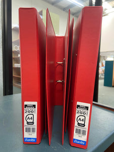 Ring Binder 2D A4 25mm Red (1332.09)