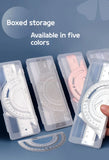 Aluminum Alloy Four-piece Ruler High Value Drawing Set Small Triangle Geometric Protractor Metal Ruler School Office Stationery