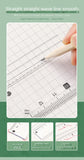 4pcs/7pcs Geometric Mathematical Drawing Tool Set Multi-functional Compass Protractor Ruler Eraser