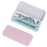 8Pcs/Set Compasses Rulers Professional Drawing Tools Geometry Maths Art Drawing Supplies Office Student Stationery Gift Prizes