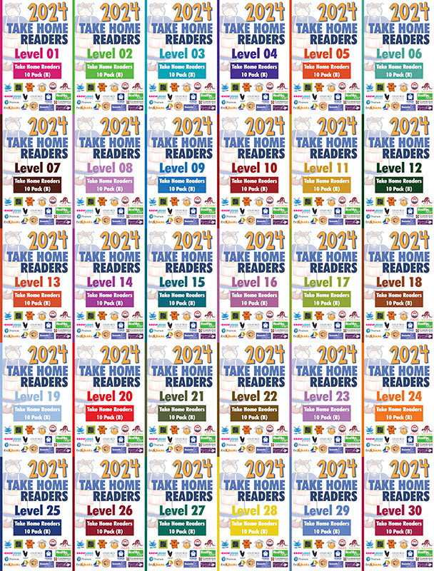 Take Home Readers 10 Readers × 30 Packs Bundle THR01-30B – Network ...