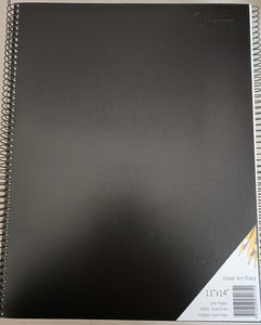 Visual Art Diary 11" x 14" 128pg